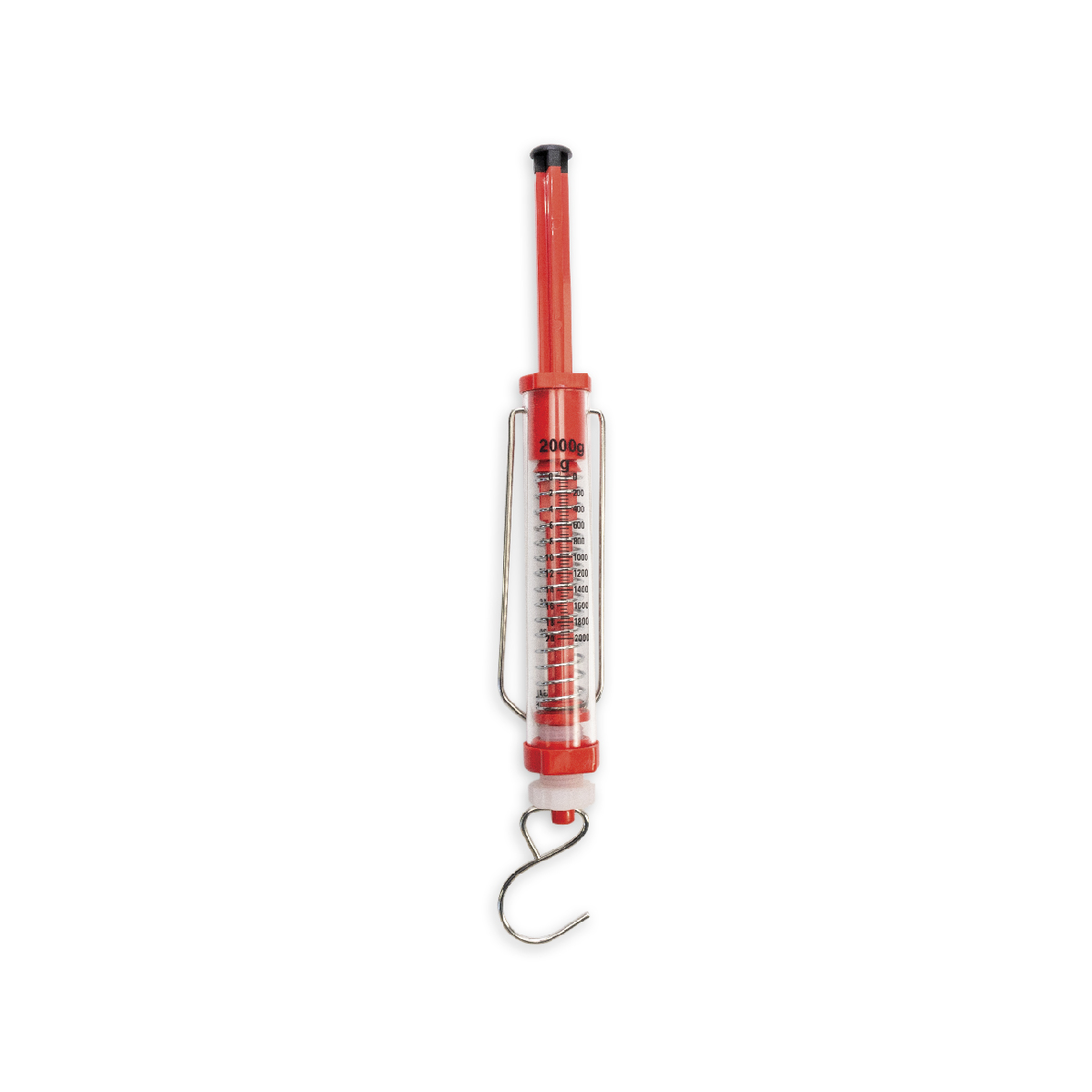 Push Pull Spring Scale Balance, Red 2 kg - American Scientific